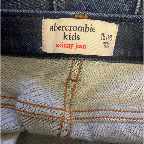 Kids Abercrombie Sz:15/16 Skinny Jeans - Picture 2 of 8